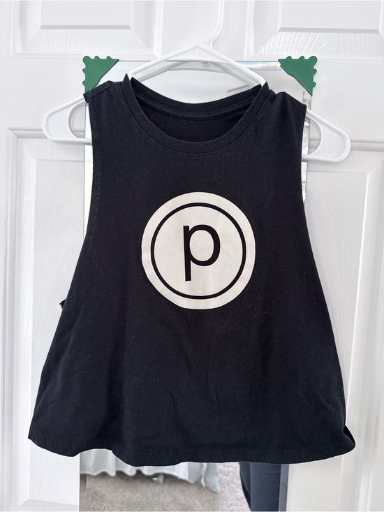 Pure Barre Tops - Pure Barre Black Tank Top with White Circle Logo